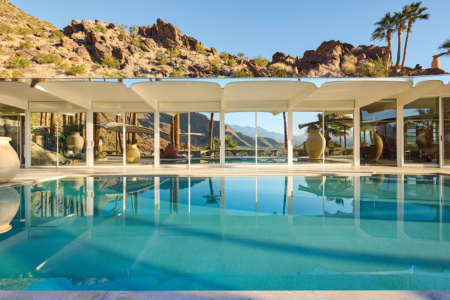 Modern desert estate in the Coachella Valley